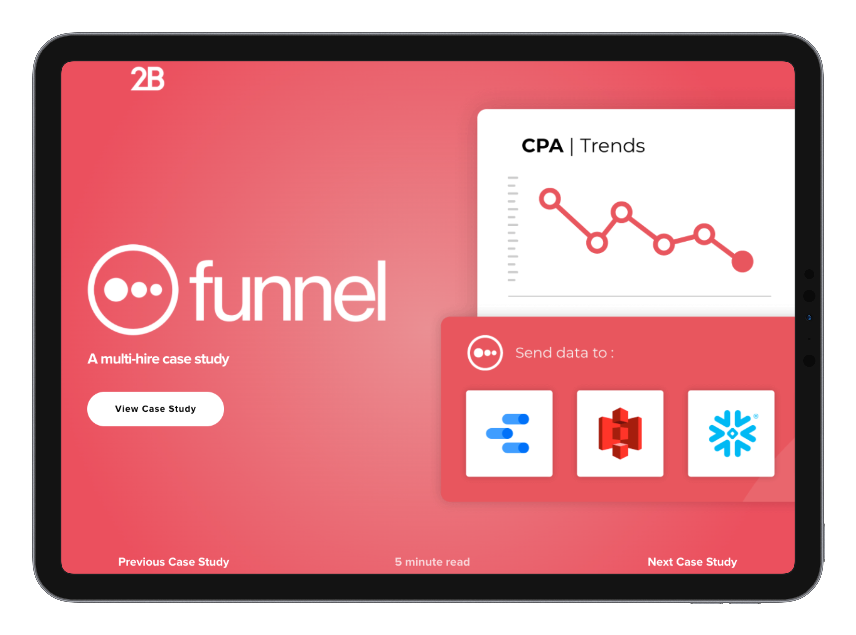 what is a case study funnel